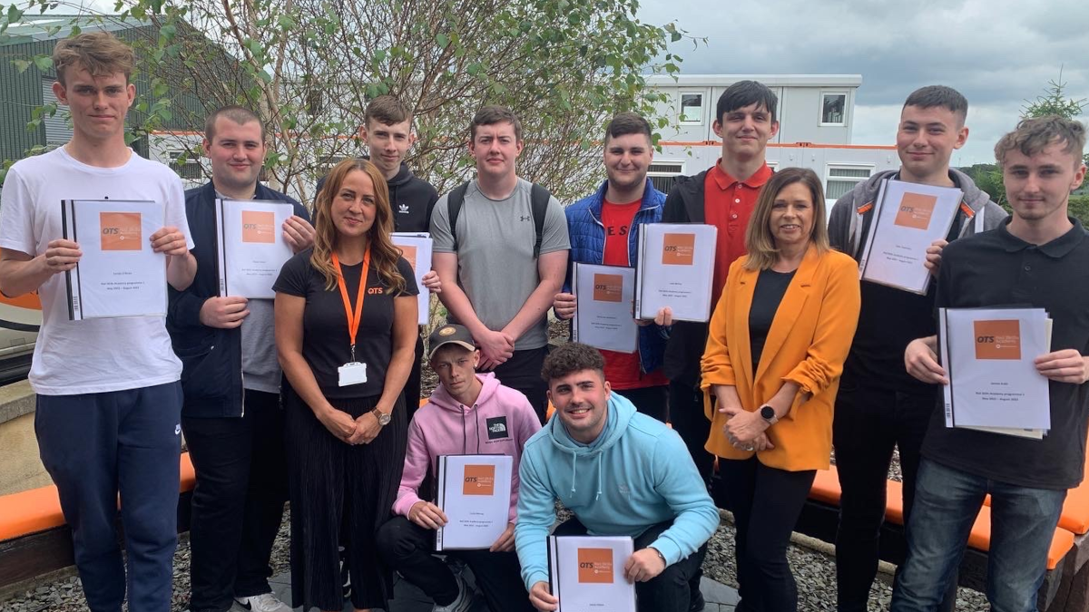 QTS awarded Platinum status by Investors in Young People Rail UK