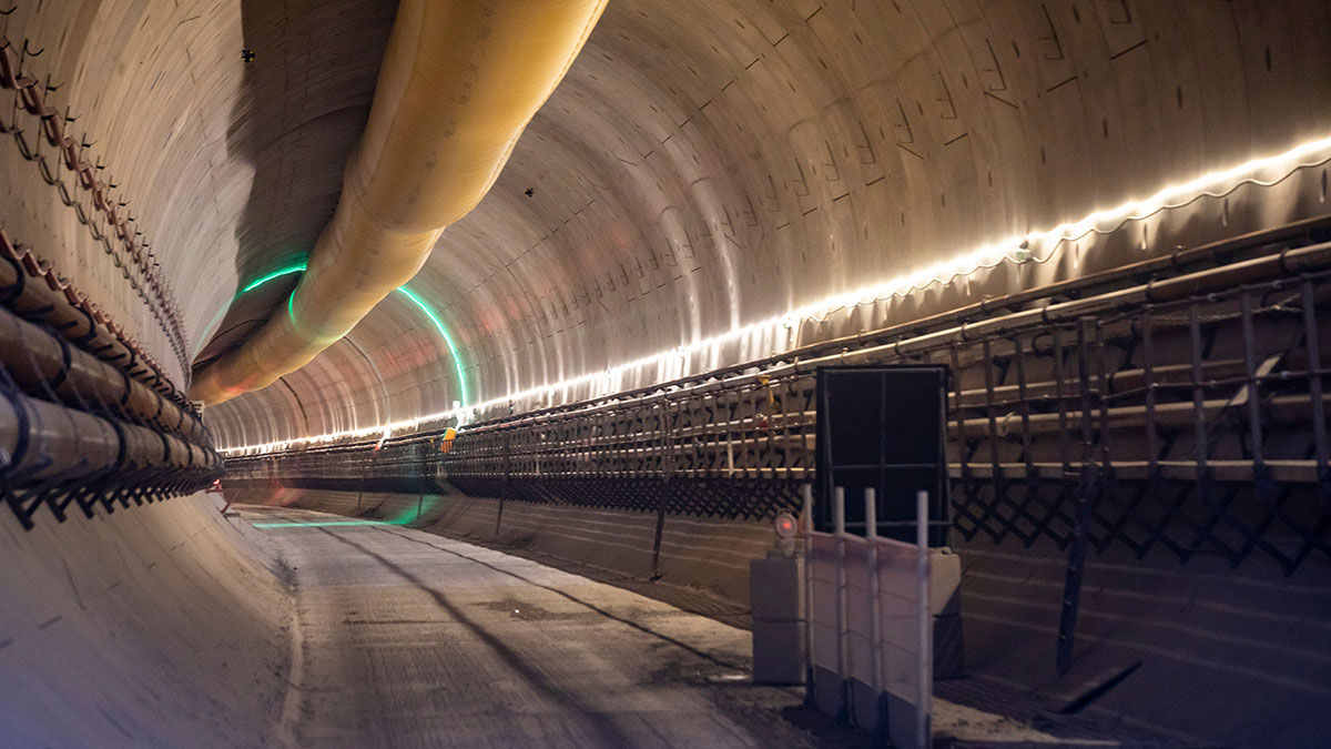 HS2 celebrates as longest tunnels reach halfway point under the