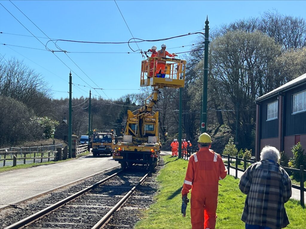 Metro engineers lend a helping hand at Beamish Museum - Rail UK