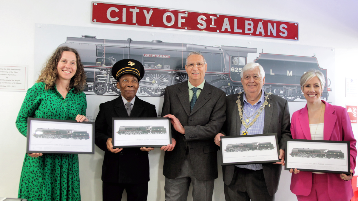 St Albans City Station celebrates milestone moment Rail UK