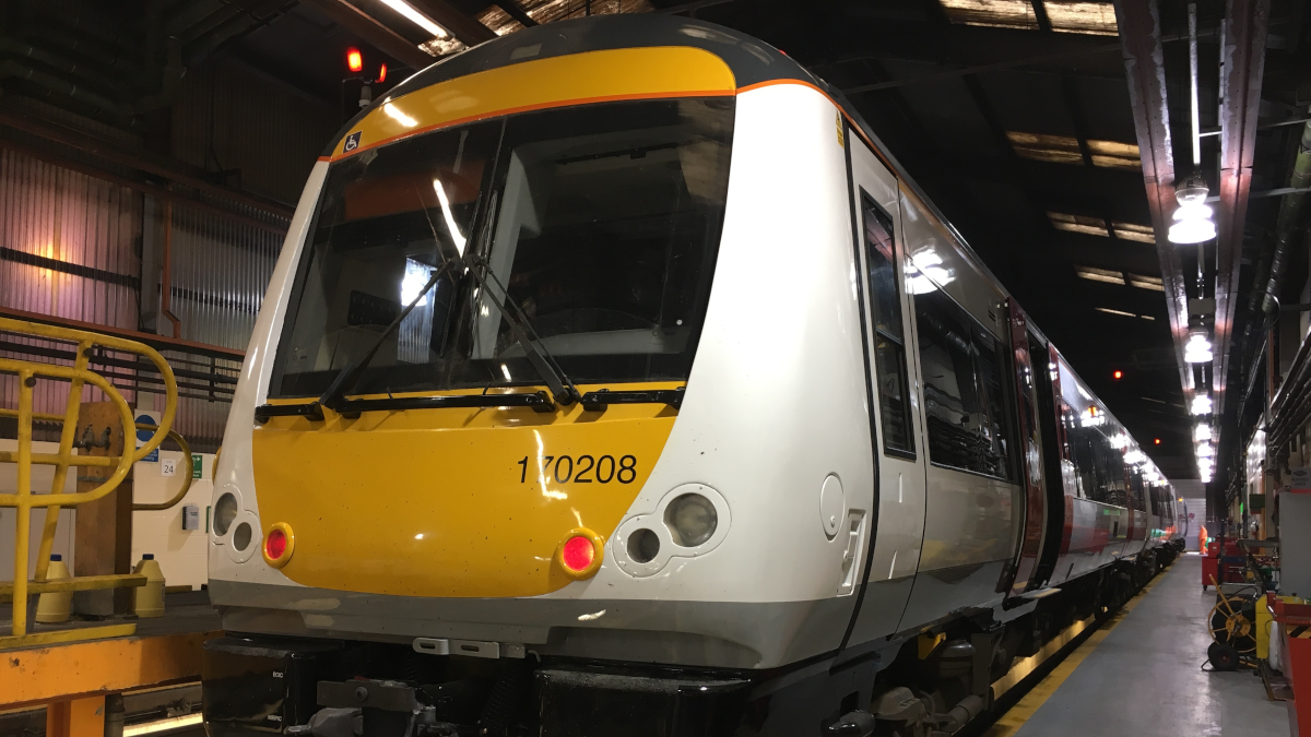 Greater Anglia’s Colchester depot upgraded with new train servicing ...