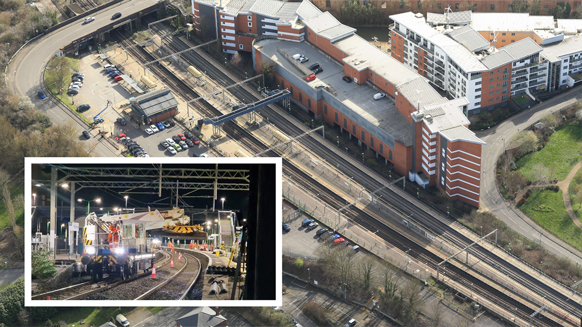 Wolverton Compound Bank holiday upgrades complete between London and Manchester - Rail UK