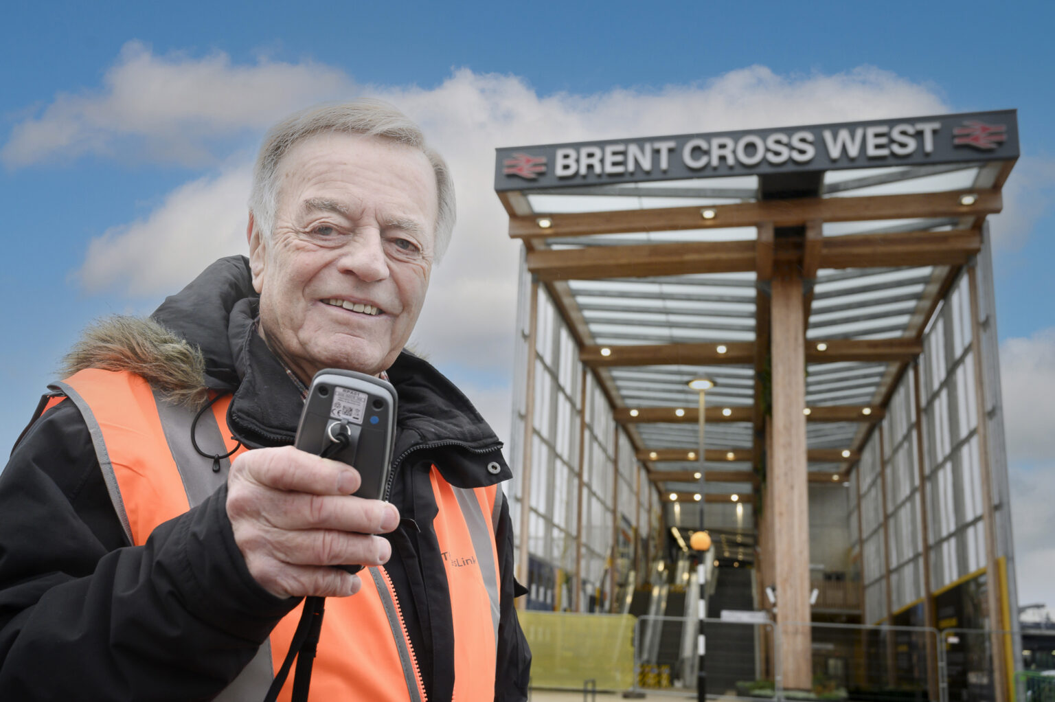 Tony Blackburn lends legendary voice to Thameslink for Brent Cross West
