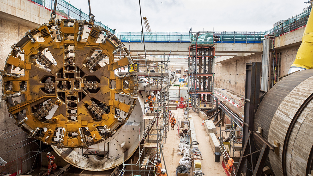 Second Giant HS2 Tunnel Boring Machine Gets Ready To Start Digging ...