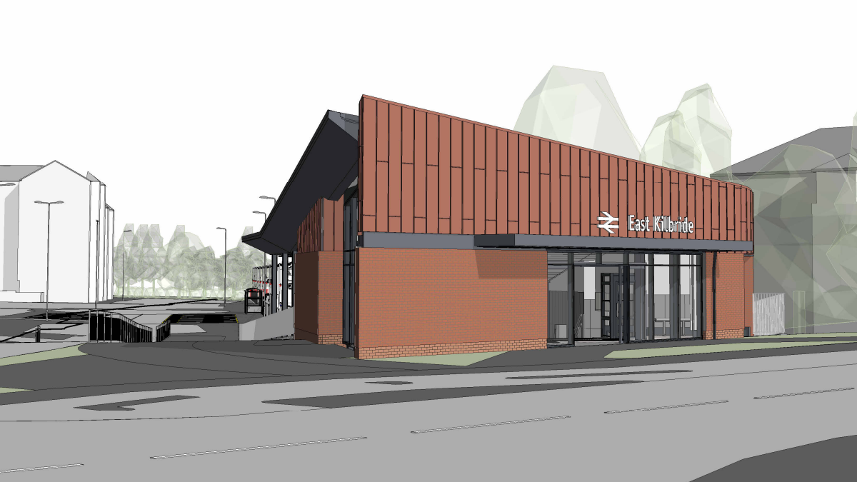 Major enhancement work begins at East Kilbride station Rail UK