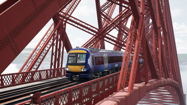 ScotRail trains cross iconic Forth Bridge in new Train Sim game