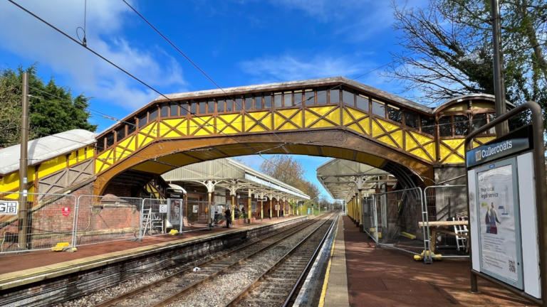 Cullercoats Metro station footbridge re-opens following major restoration work