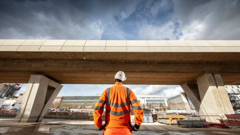 HS2 reveals first completed sections of Curzon Street station viaduct