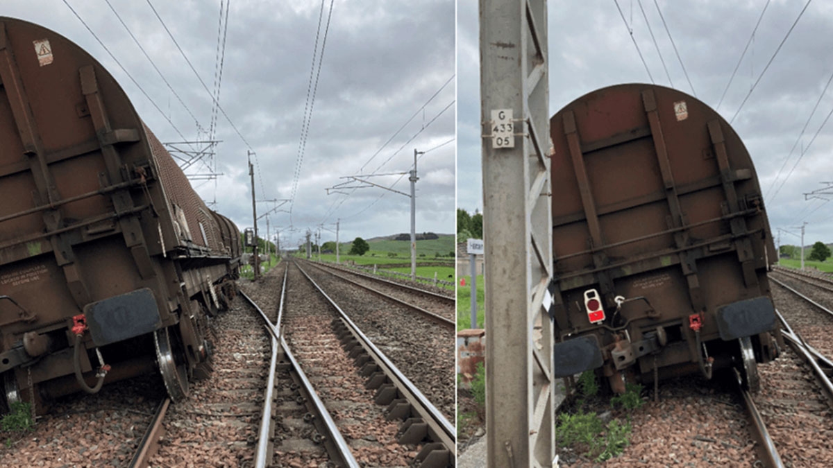 Passengers urged to check before they travel after freight train derailment affects services north of Preston – Rail UK