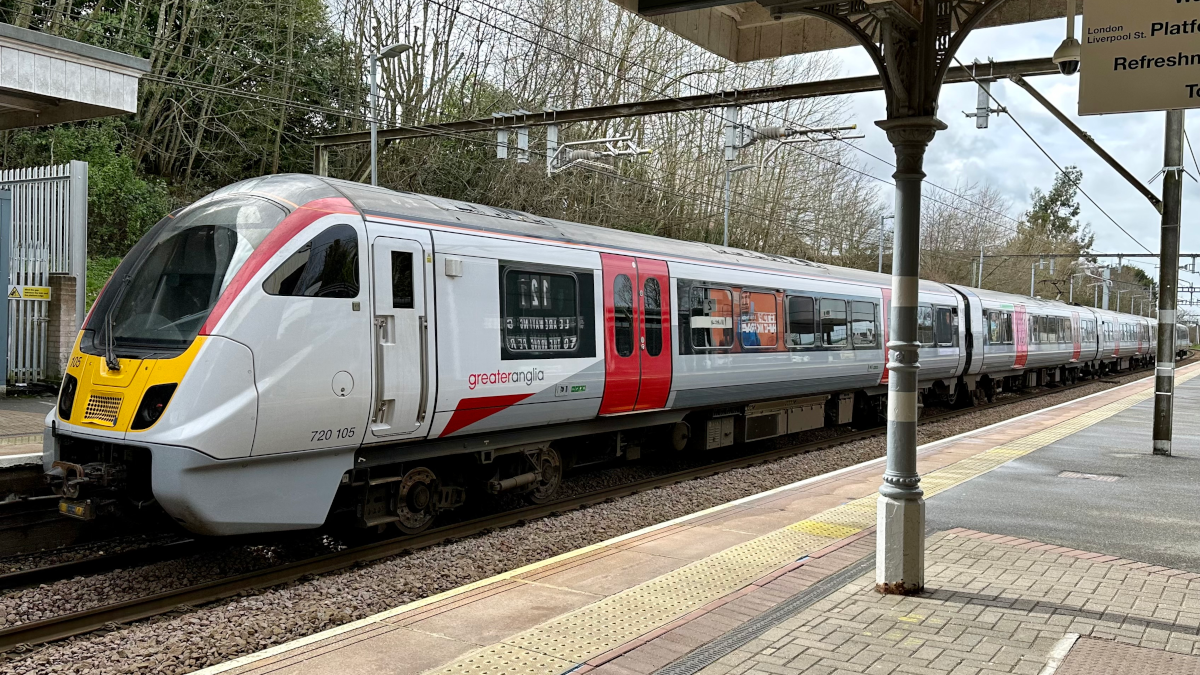 Greater Anglia warns against smoking and vaping on trains