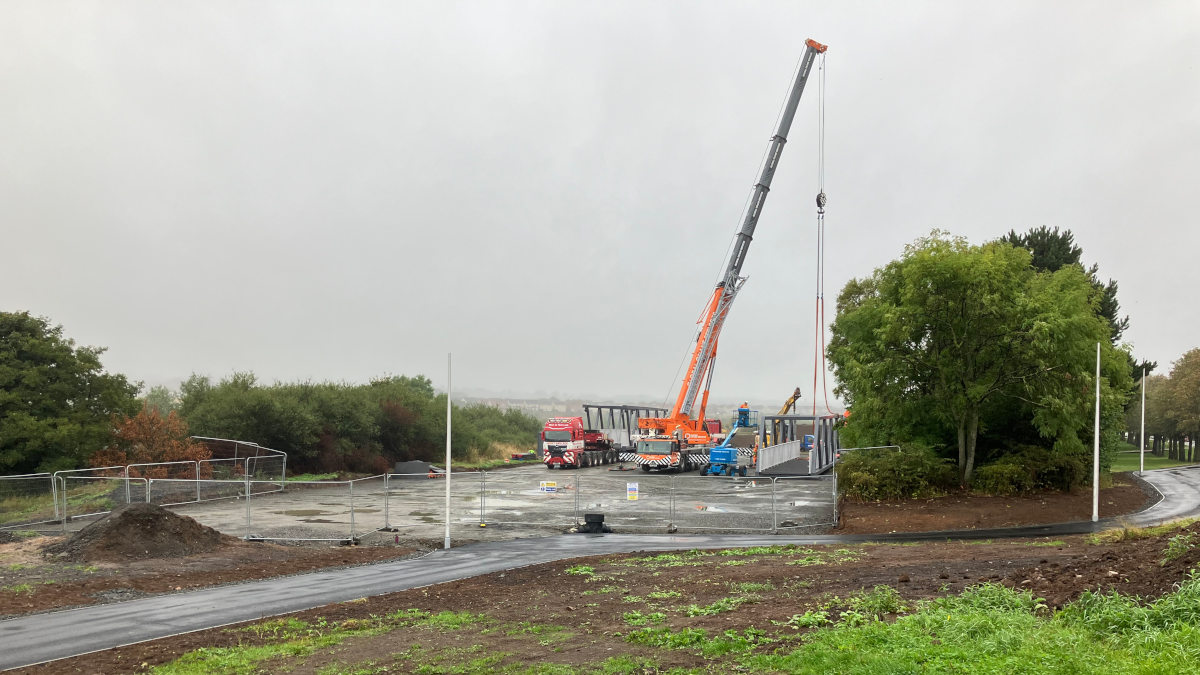 Levenmouth Rail Link active travel bridge installation plan revealed – Rail UK