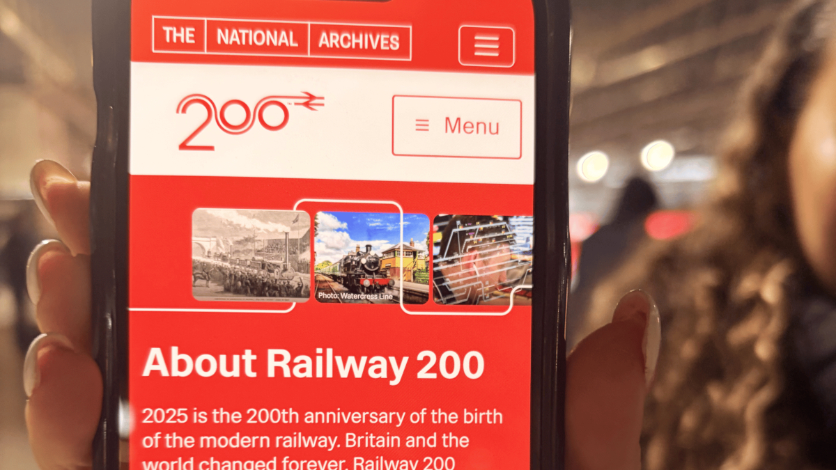 Archive Rails The National Archives to preserve Railway 200 website - Rail UK