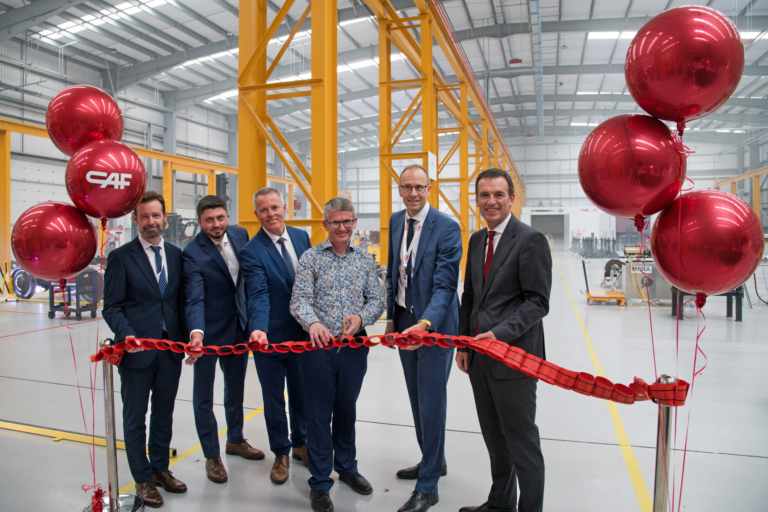 CAF Rail UK opens Manchester overhaul facility - Rail UK