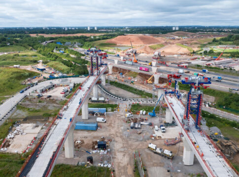HS2 prepares for major motorway bridging works