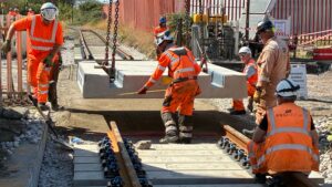 Trains running again on the Severn Beach line following essential rail maintenance work in the Bristol area