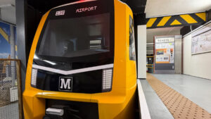 Replica new Metro train to support rail safety training