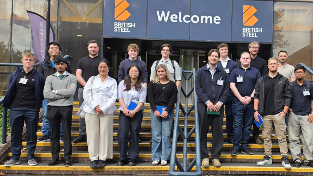 Transformer Steel Rails 70 apprentices and graduates launching their careers with British Steel ...
