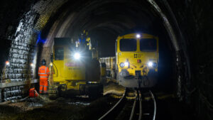 Network Rail releases footage from Buxton tunnel track upgrade