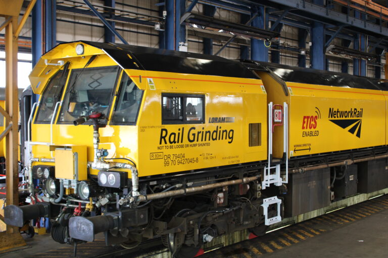 Loram fits in-cab signalling to second NR On Track Machine