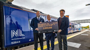 Passengers make 2 million journeys on the Northumberland Line within the first two years