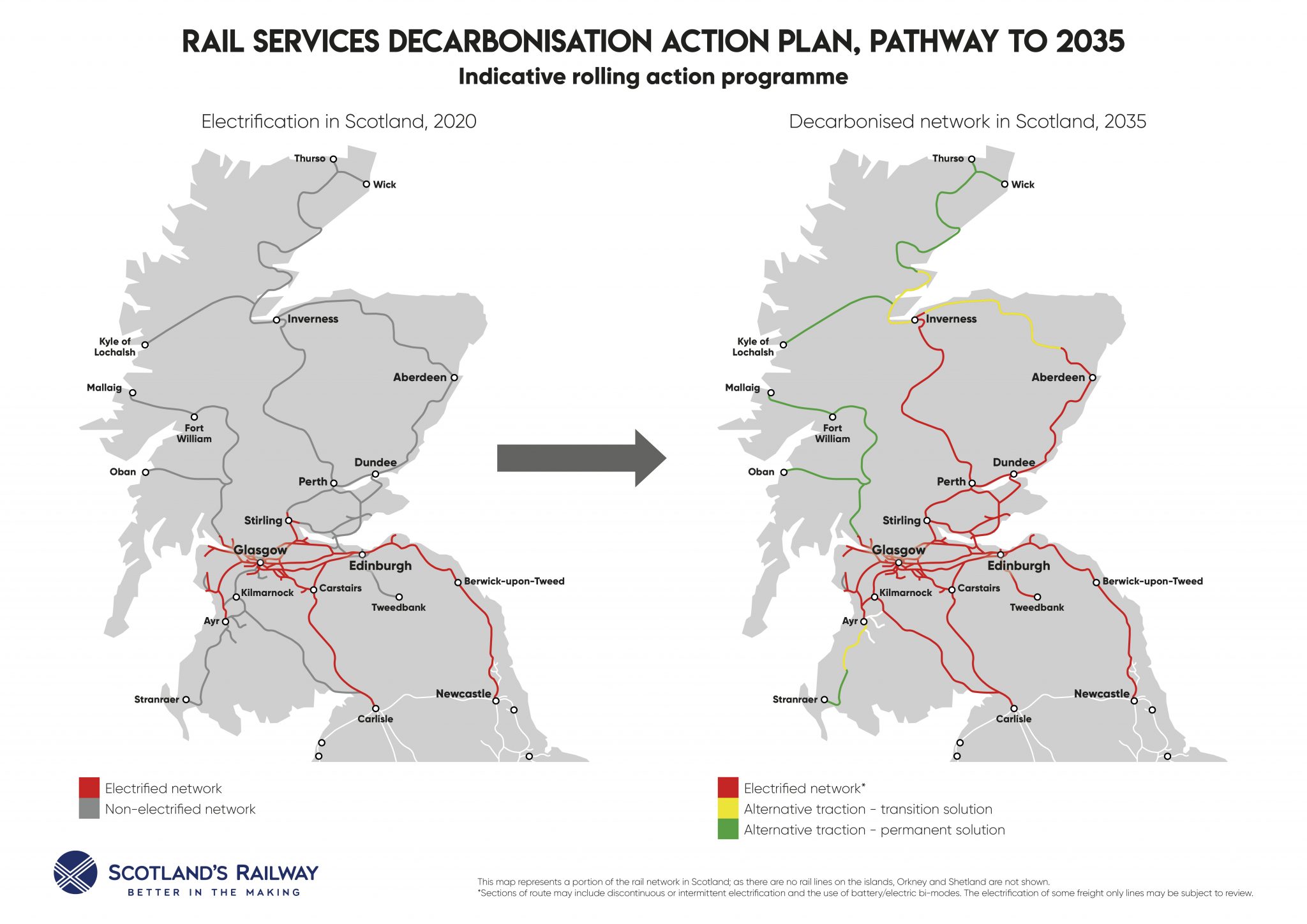 Scotland unveils plans to transform Scottish rail network - Rail UK