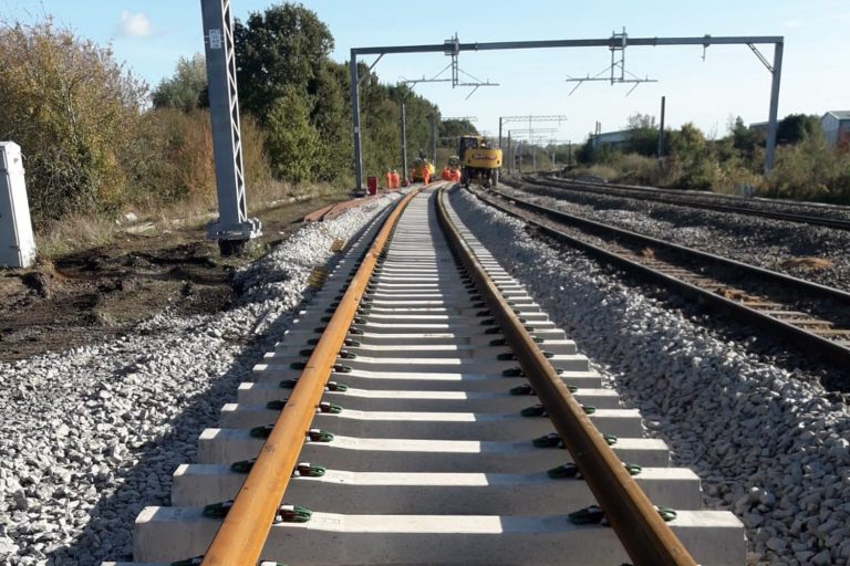 Finishing off the fourth track between Bedford and Kettering - Rail UK