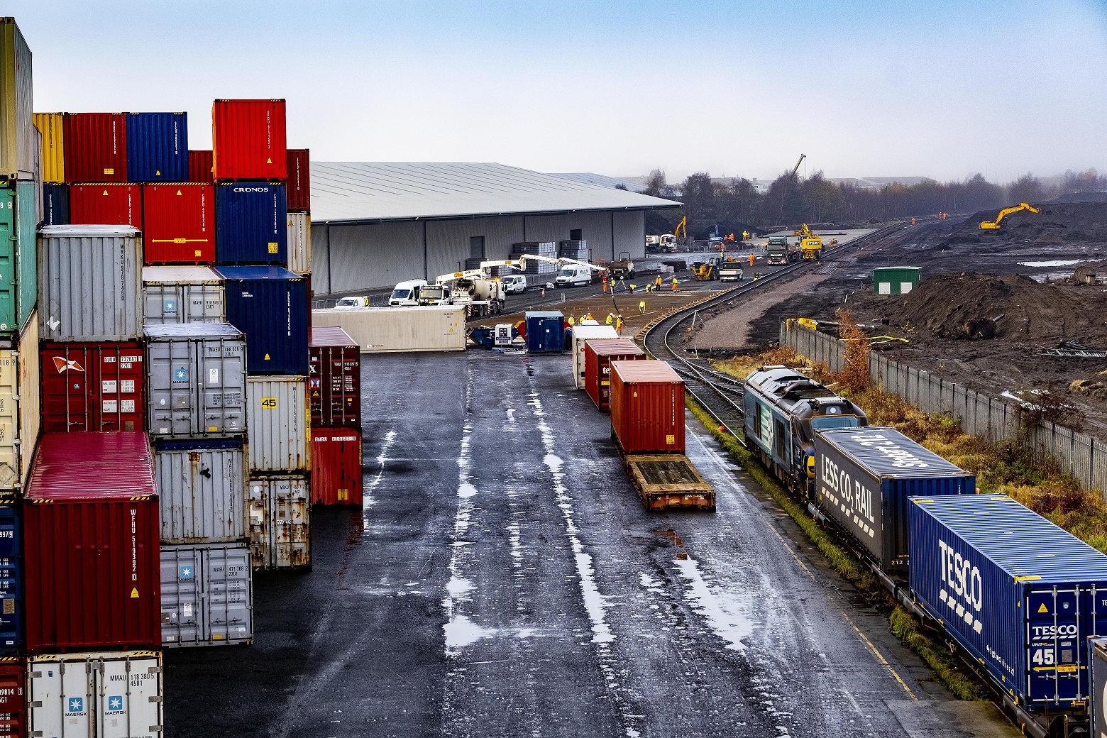 Major investment in rail freight at Port of Grangemouth Rail UK