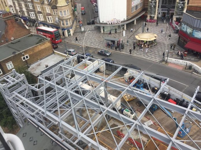 New station entrance at Ilford takes shape Rail UK