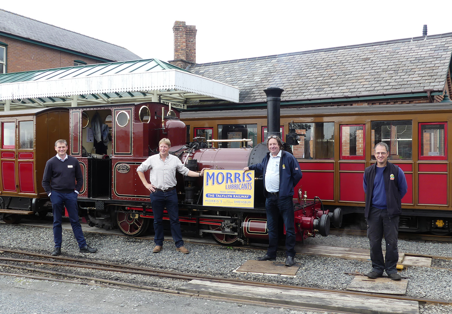 Lubricants firm supports world’s first preserved railway Rail UK