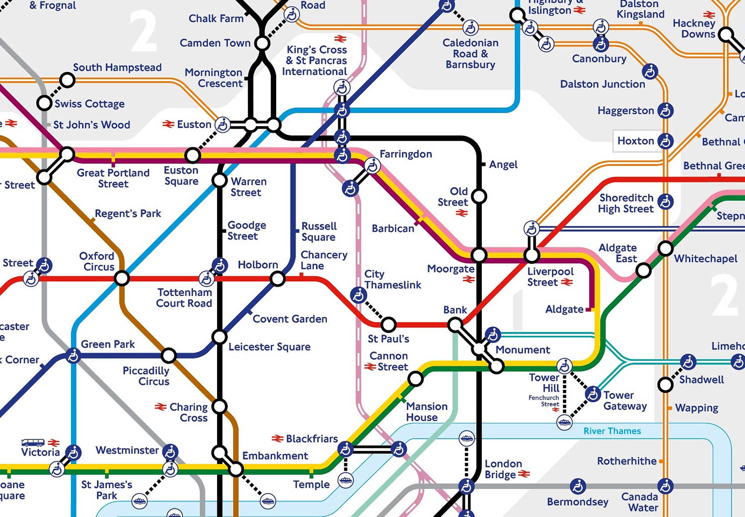 Thameslink To Be Added To London s Tube Map Rail UK