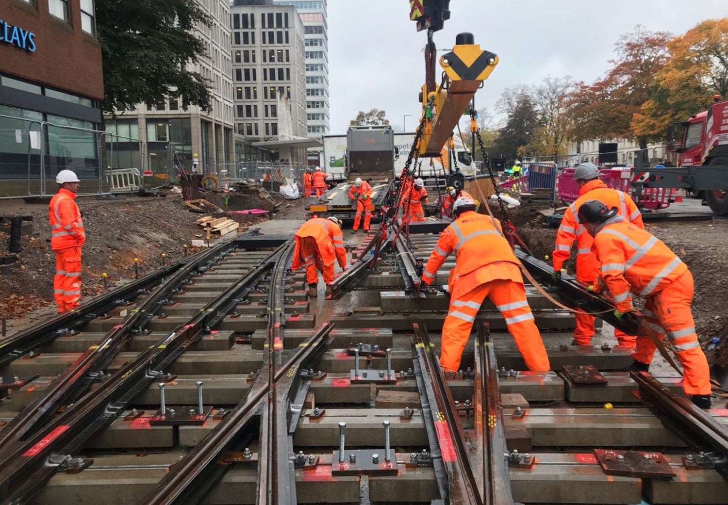 Another construction milestone on West Midlands Metro extension - Rail UK